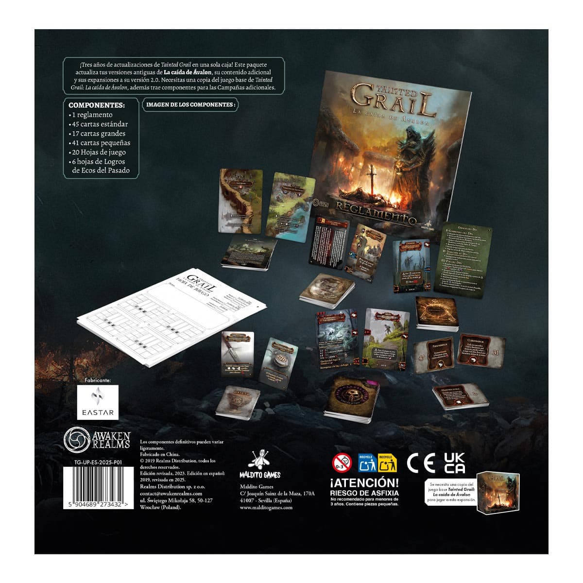 Paquete de actualización 2.0 - Tainted Grail - Imagen 2