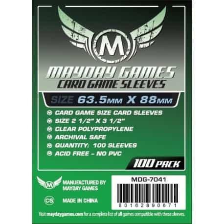 Card Game Sleeves (Pack of 100) 63.5X 88 MM