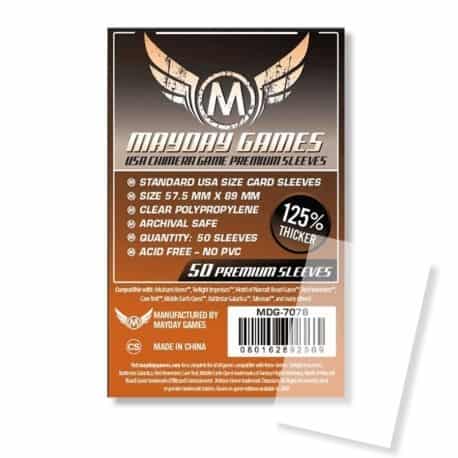 Premium USA Chimera Game Sleeves 57.5 X 89 MM