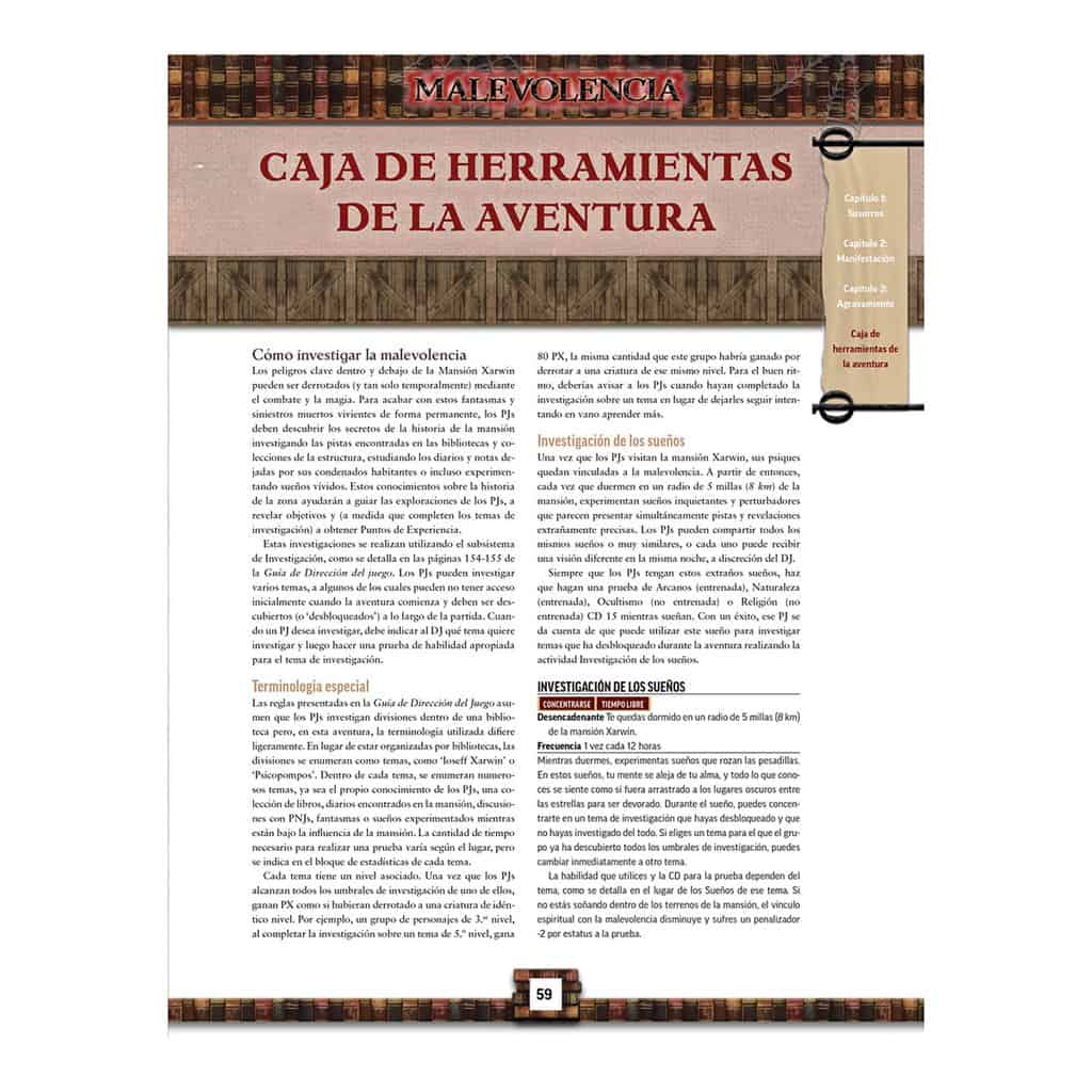 Pathfinder 2ª ed. - Malevolencia - Imagen 3