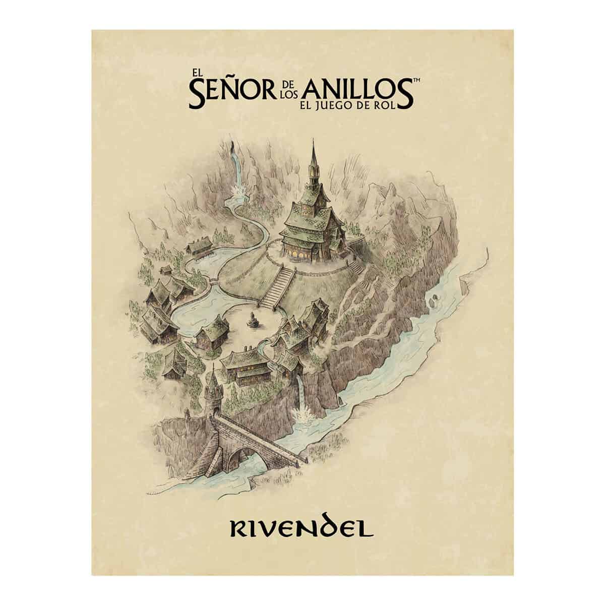 El Señor de los anillos - Pantalla y suplemento de Rivendel - Imagen 3