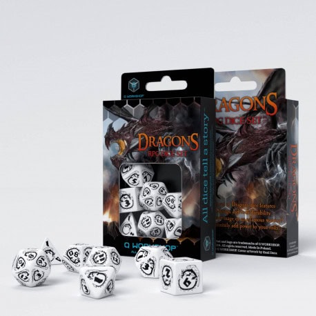 Dragons Dice Set: Opal - Imagen 2