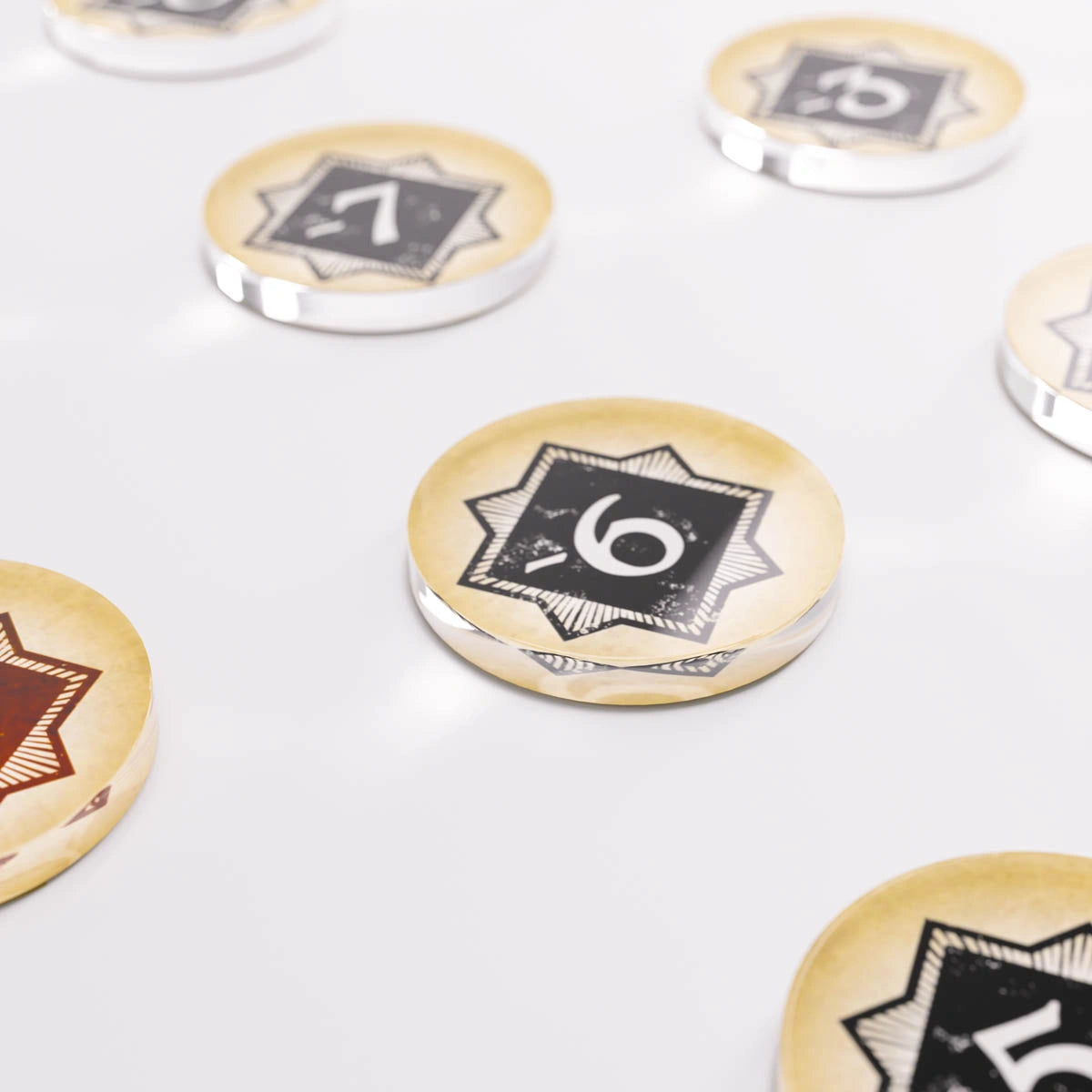 Arkham Horror ™ Chaos Tokens & Token Bag - Imagen 2