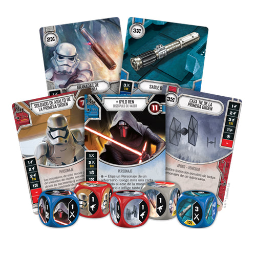 Star Wars Destiny: Caja de Inicio Kylo Ren - Imagen 2