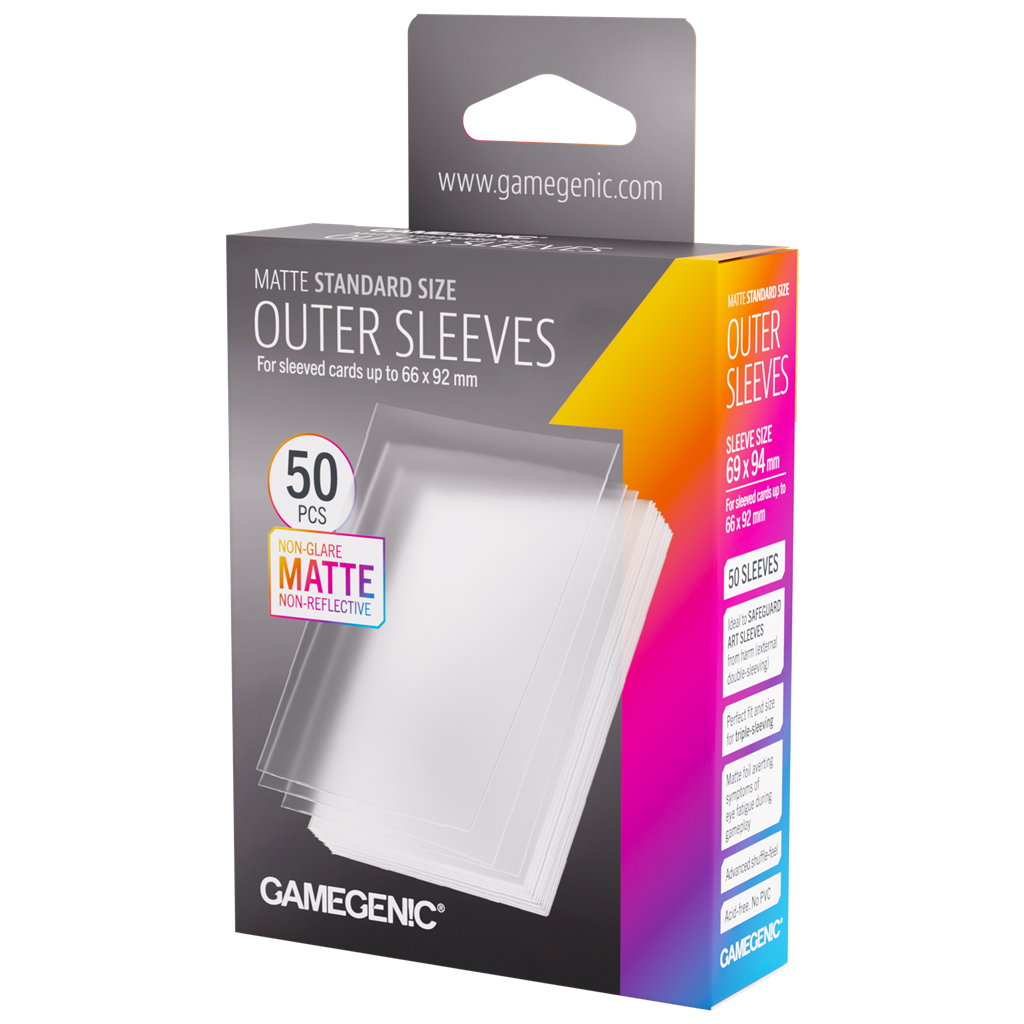 Outer Sleeves Matte Standard Size