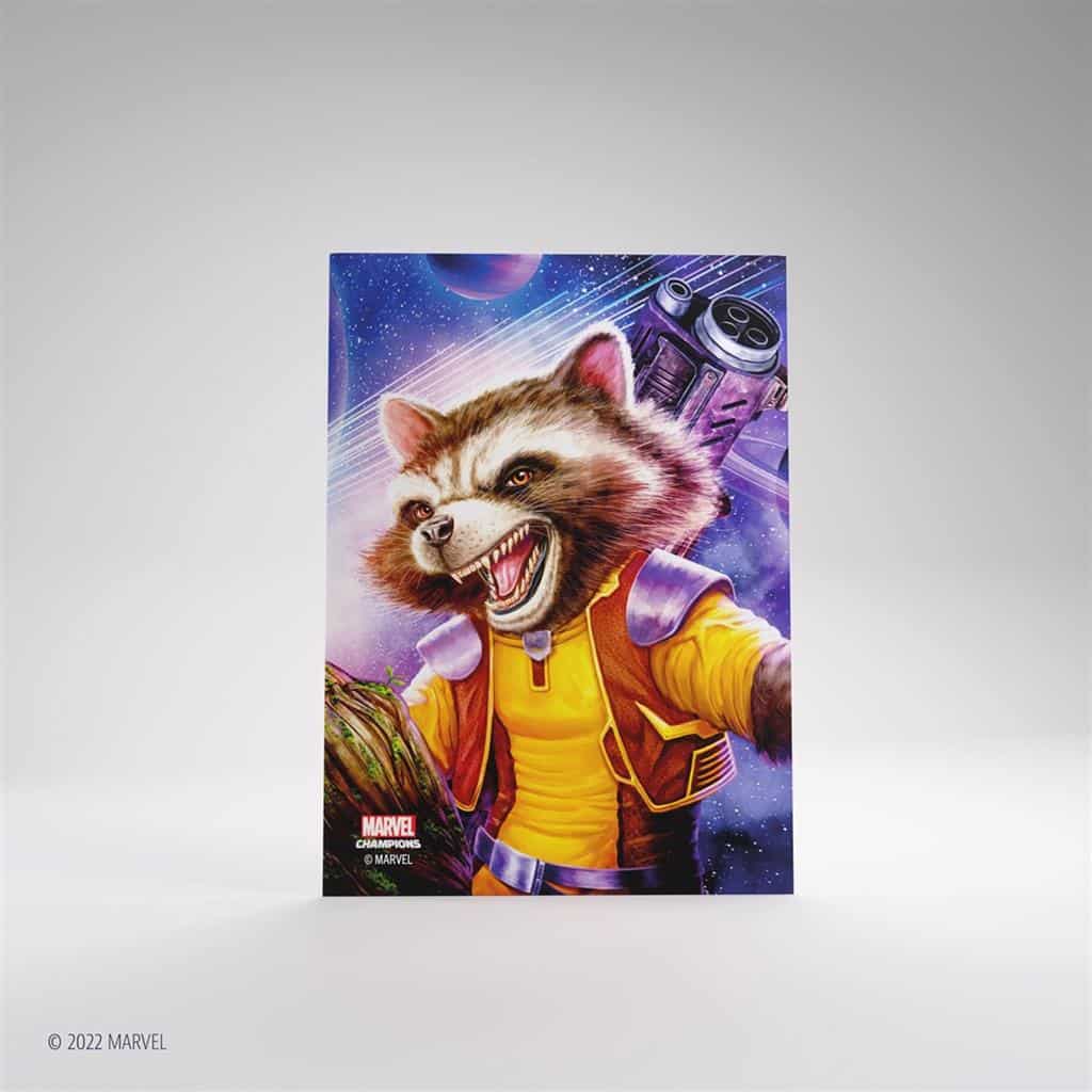 Marvel Champions Sleeves Rocket Raccoon - Imagen 3