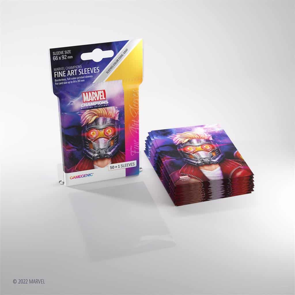 Marvel Champions Sleeves Star-Lord - Imagen 2