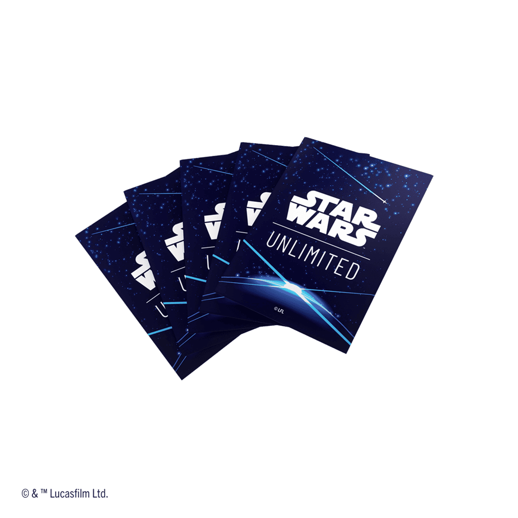 Star Wars: Unlimited Art Sleeves Space Blue - Imagen 2