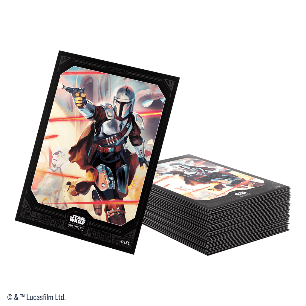 Star Wars: Unlimited Art Sleeves Mandalorian - Imagen 2