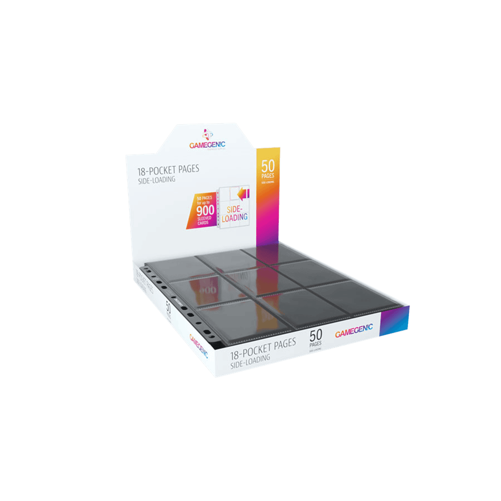 Sideloading 18-Pocket Pages Display Black (50)