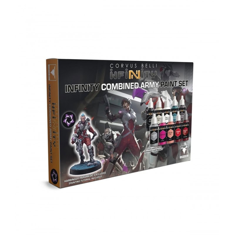 Infinity Combined Army Paint Set Harbinger Paramedic exclusive