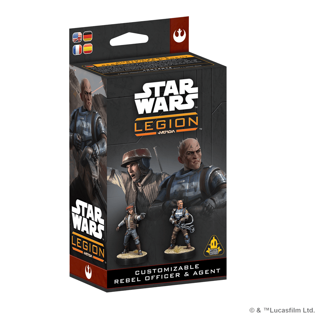 Customizable Rebel Officer & Agent