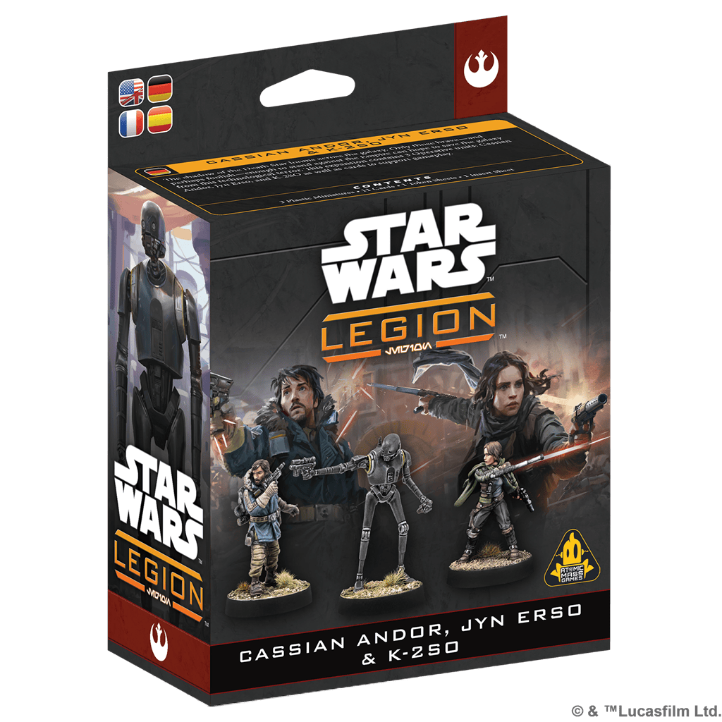 Cassian Andor, Jyn Erso & K-2SO