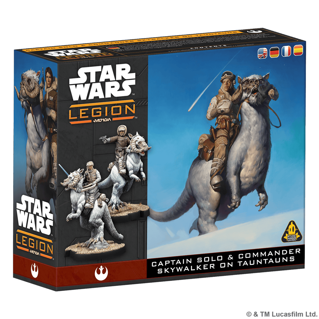 Han Solo & Luke Skywalker on Tauntaun