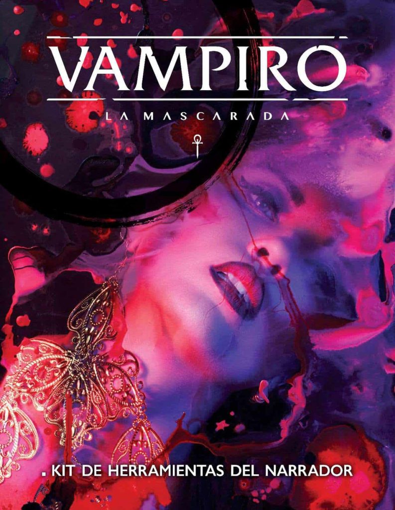 Pantalla del Narrador de Vampiro La Mascarada 5ª Edición